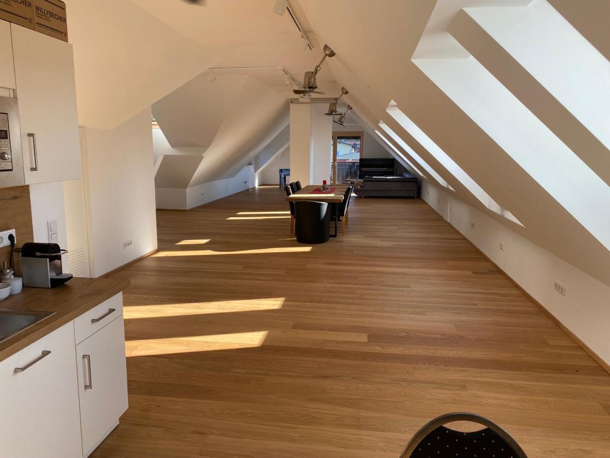 Salzburg-Loft Im Stadtteil Leopoldskron-Moos 120Qm Mit Balkon & Untersbergblick Zewnętrze zdjęcie