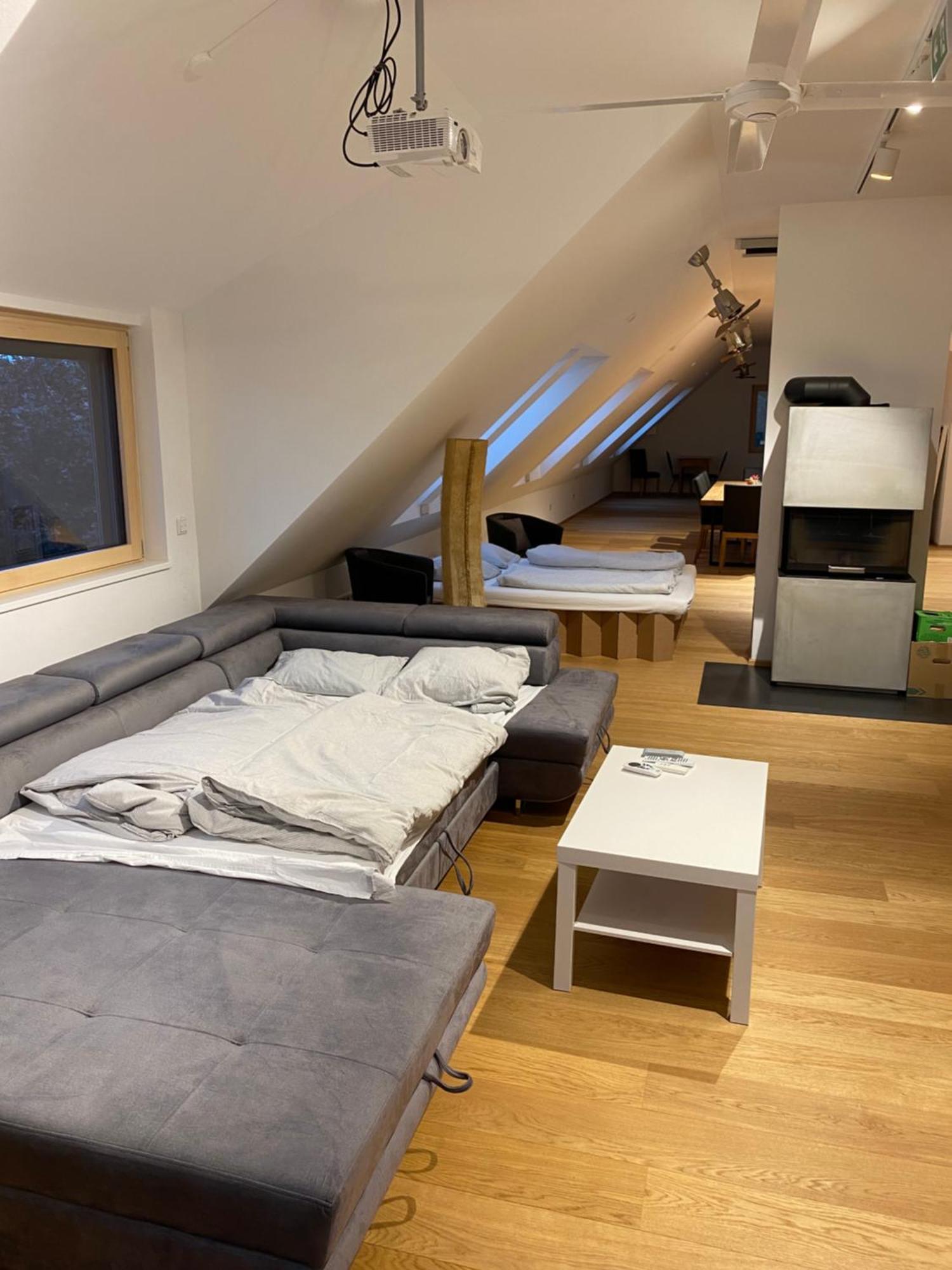 Salzburg-Loft Im Stadtteil Leopoldskron-Moos 120Qm Mit Balkon & Untersbergblick Zewnętrze zdjęcie