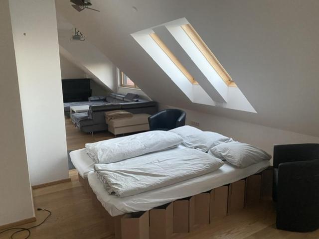 Salzburg-Loft Im Stadtteil Leopoldskron-Moos 120Qm Mit Balkon & Untersbergblick Zewnętrze zdjęcie